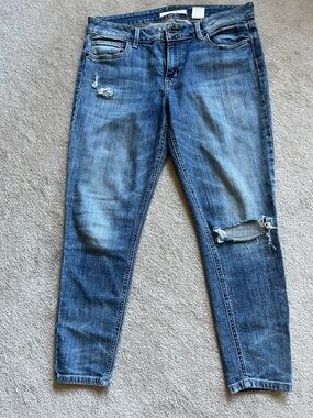 Eunina low rise skinny ankle Blue Distressed Jeans